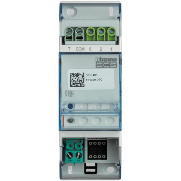 Relais pour alarme intrusion myhome bus - 2 modules