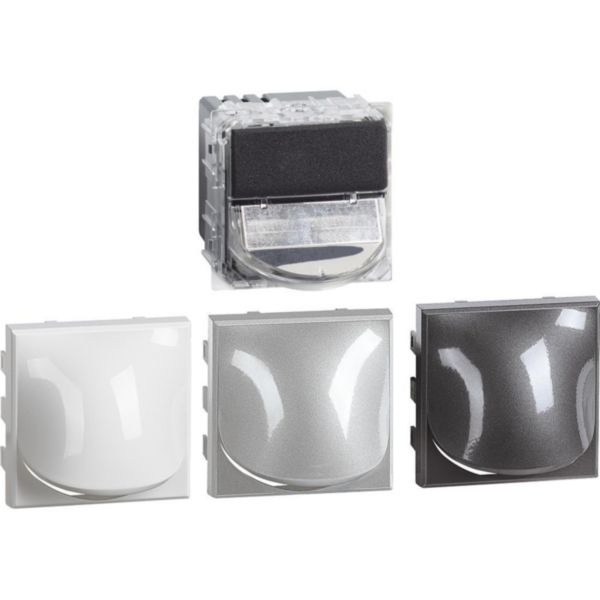 Lampe directionnelle Axolute 70 lumens Chrome mat - 2 modules