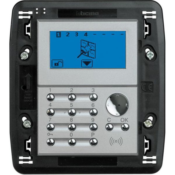 Centrale alarme intrusion 4 zones axolute myhome bus - alu