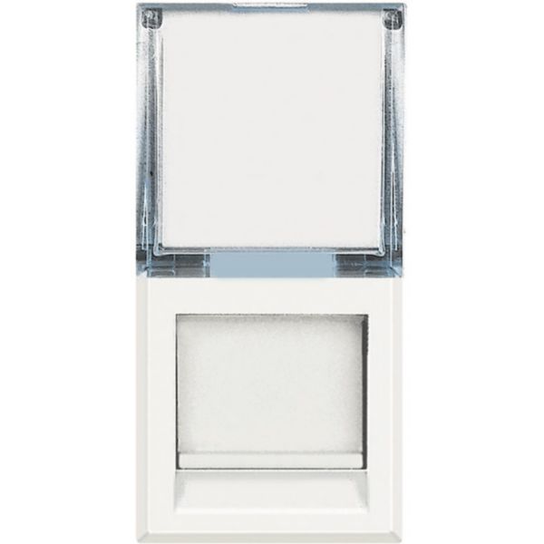 Prise RJ45 axolute catégorie 6 UTP - finition white - 1 module