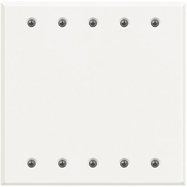 Commande soft touch axolute myhome bus - 2 modules - white