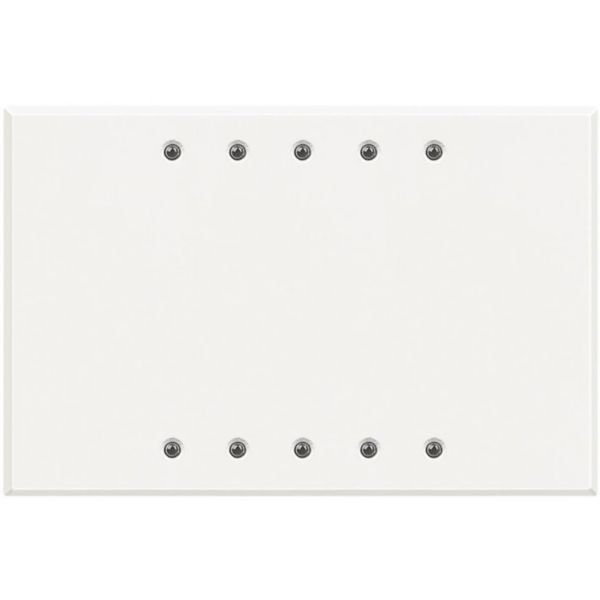 Commande soft touch axolute myhome bus - 3 modules - white