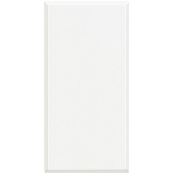 Obturateur Axolute - 1 module - finition White
