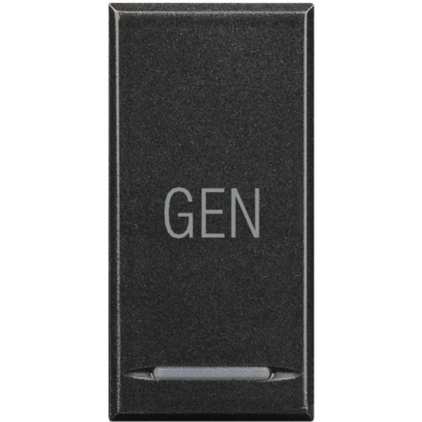 Manette Axolute symbole GEN 1 module - anthracite