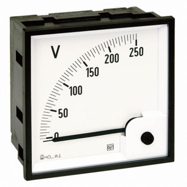 Voltmètre analogique type DIN RQ96M 0-150V DC direct avec cadran déviation 90° - Page 18