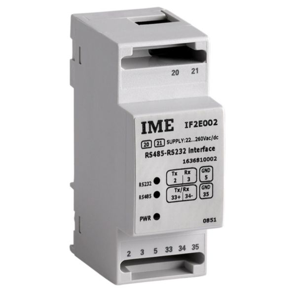 Module de conversion type IF2E002 alim aux 110-265VAc