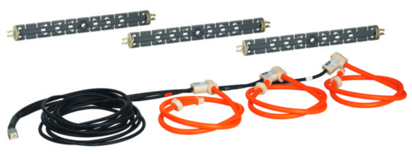 Kit de 3 tores ouvrants type Rogowski Ø 100mm - entrée 1600A pour centrales de mesure type NEMO Easy connect