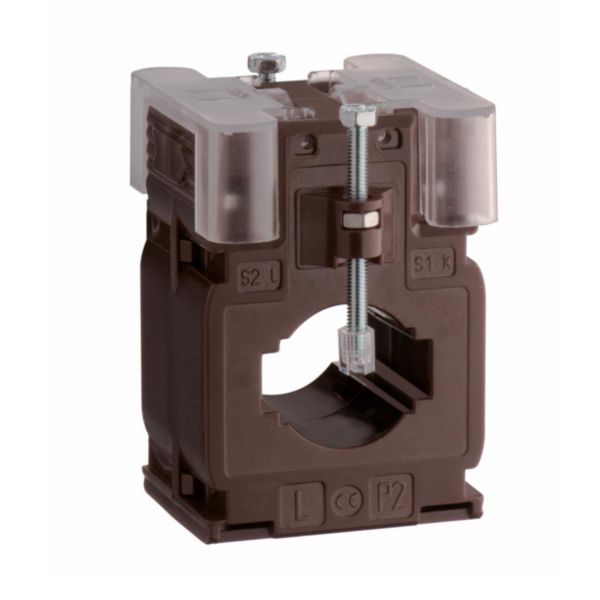 Transformateur de courant monophasé type TA327 pour câble/barre Ø 27mm 25.5x15.5mm - rapport 75A/5A 1.5VA cl.1 / 3VA cl.3 