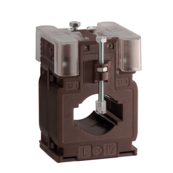 Transformateur de courant monophasé type TA327 pour câble/barre Ø 27mm 25.5x15.5mm - rapport 100A/5A 1VA cl.0.5 / 2,5VA cl.1 