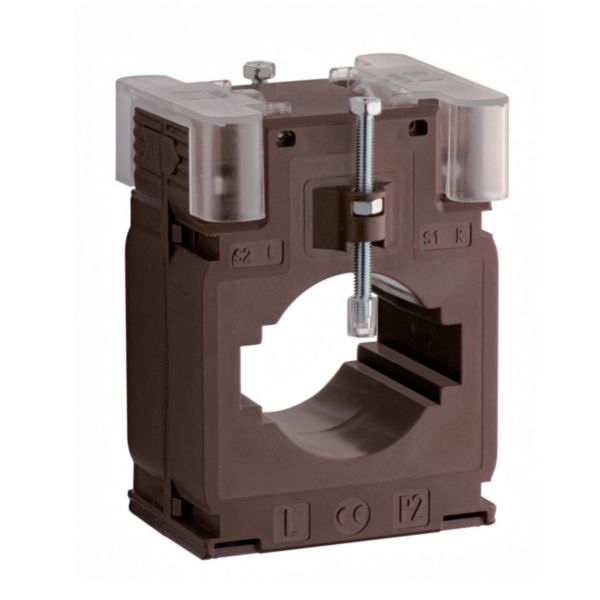 Transformateur de courant monophasé type TA540 pour câble/barre Ø 40mm 40,5x20,5mm - rapport 1000A/1A 10VA cl.0.5 / 12VA cl.1