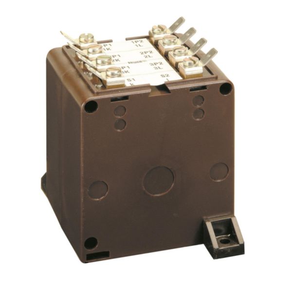 Transformateur de courant sommateur à primaire bobiné type BSA02 - 2 entrées monophasées 1A+1A/1A 10VA cl 0.5 / 15VA cl.1