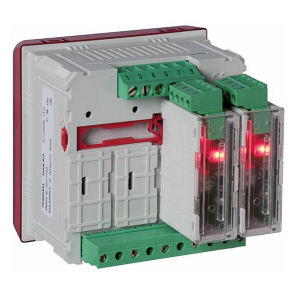 Transducteur multifonctions TEMA PR4 - 4 modules - mono et tri. 3/4 fils - Entrée 80 à 690V TC/5A - Alim.aux. 80 à 265VAC 110 à 300VDC