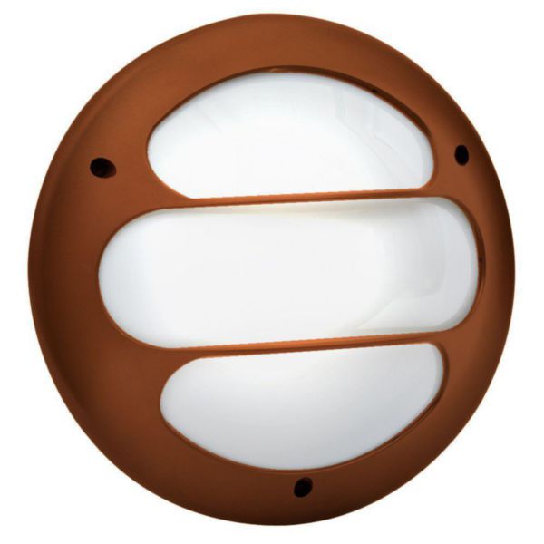 Hublot koreo arc rond grille 2 taille 1 cuivre E27