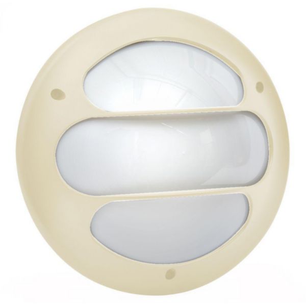 Hublot koreo arc rond 2 branches taille 1 velours perle 12 LEDs 4000K