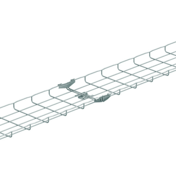 Éclisse rapide de fond sans vis CEFAS pour chemins de câbles fils Cablofil CF30, CF54, CF105 et CF150 et ZF31 - GS