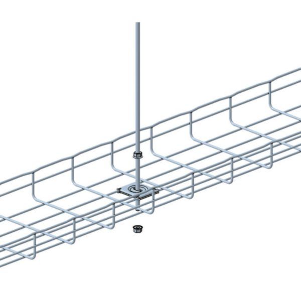 Sac de 25 suspensions sans vis CE40 pour CDC fils Cablofil CF30 et CF54 - Larg.100, 150 & 200mm - finition GS