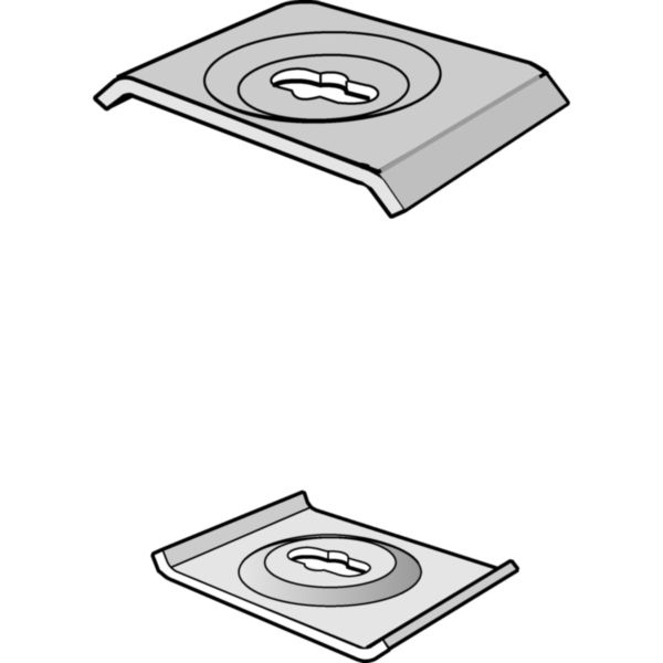 Sac de 25 suspensions sans vis CE40 pour CDC fils Cablofil CF30 et CF54 - -larg. 100, 150 & 200mm - finition Inox 316L