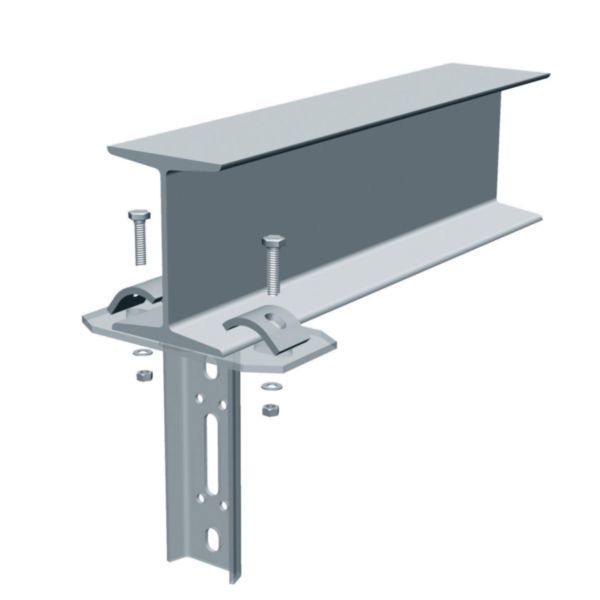 Cale de fixation CFU - pour pose sur profil métallique - charge 850daN - finition Inox 316L