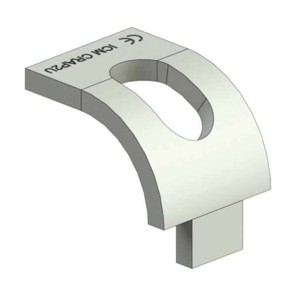 Crapaud CLMP - fixation plafond de pièces de la gamme 41 - couple 25daN.m et charge 570daN - finition Inox 316L