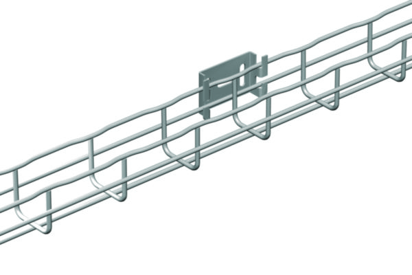 Console sans vis CM50 chemins de câbles fils Cablofil CF54, CF105, ZF31 - fixation murale et sol charges légères à moyennes - Inox 316L