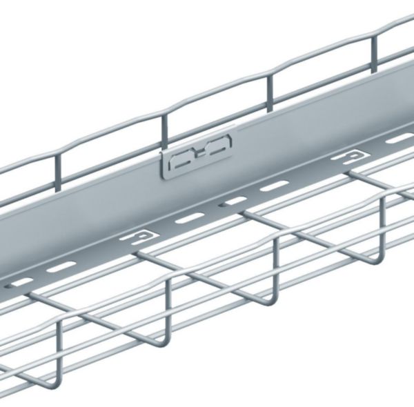 Jonction sans vis COT J pour chemins de câbles fils Cablofil - hauteur 21mm - finition Inox 304L