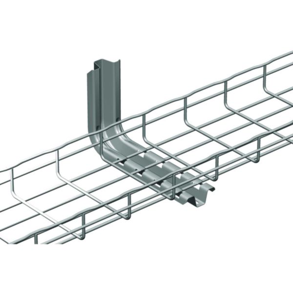 Console sans vis CSN 200 chemins de câbles fils Cablofil et ZF31 - fixation murale et plafond charges légères à moyennes - GS
