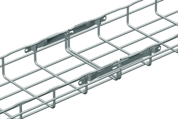 Éclisse rapide sans vis EDRN chemins de câbles fils Cablofil CF30, CF54, CF105, CF150 et ZF31 - finition EZ