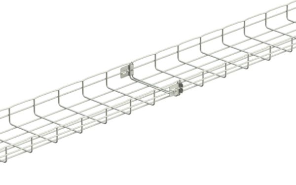 Chemin de câbles fils Pré-éclissé Cablofil avec bord sécurité FCFA Fasclic Auto - haut. 54mm, larg. 50mm, long. 3m - EZ