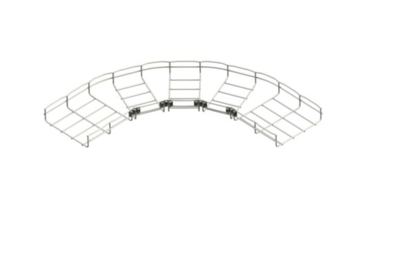 Éclisse rapide sans vis Faslock XL pour chemins de câbles fils Cablofil CF30 et CF54 largeur 300 à 600mm - finition EZ