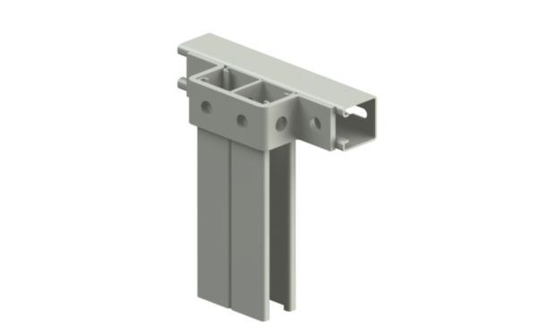 Équerre en oméga avec 4 perforations OM41/41D - pour liaison entre pièces de la gamme 41 en fixation plafond - finition GC - Page 19