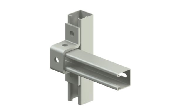 Équerre en oméga avec 4 perforations OM41/41S - pour liaison entre pièces de la gamme 41 en fixation plafond - finition Inox 316L - Page 17