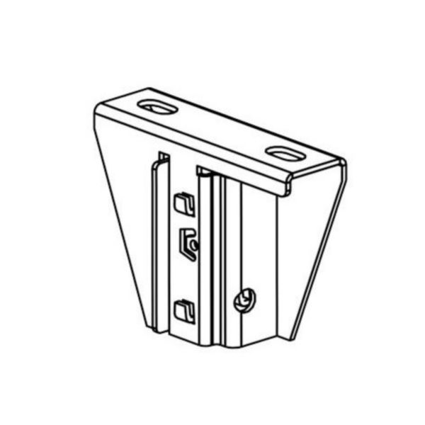 Platine PFN41S chemins de câbles fils Cablofil - fixation plafond sans visserie charges moyennes en pendard avec rail R41SP - GS