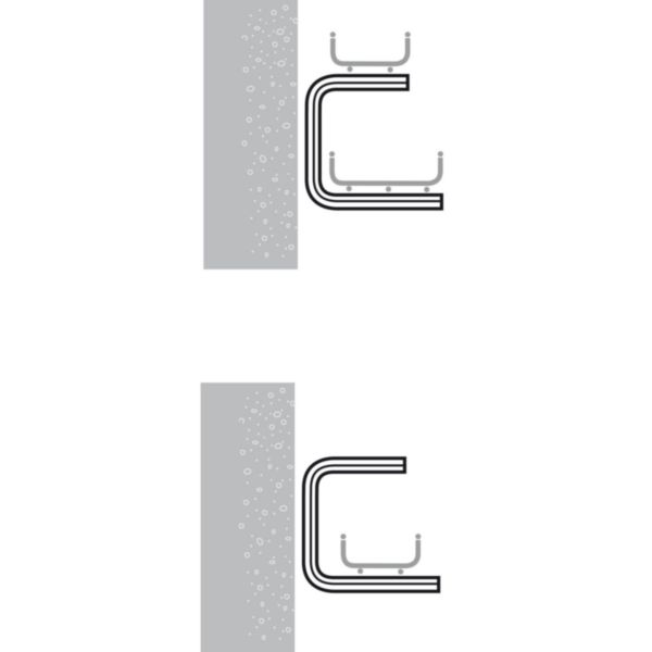 Console CSC 200 chemins de câbles fils Cablofil, ZF31 et tôle P31 - fixation murale et plafond charges légères à moyennes - GC
