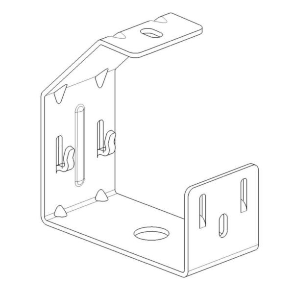 Suspente SF chemins de câbles fils Cablofil CF30, CF54, ZF31 - fix. plafond et susp. centrale charges légères à moyennes - Inox 316L