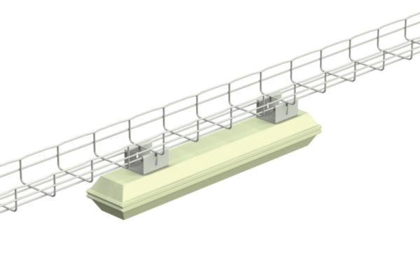 Support sans fils pour luminaire SL100 pour chemins de câbles fils Cablofil et ZF31 largeurs 100 à 600mm - charge 150daN - finition GS - Page 19