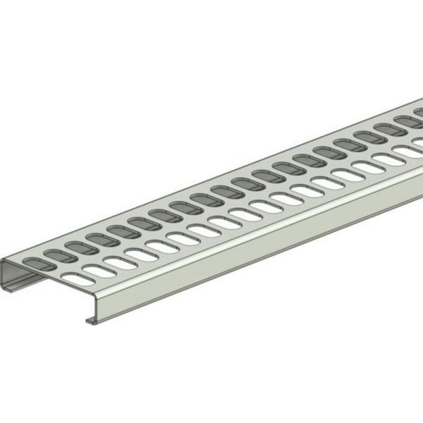 Chemin de câbles Télex-rail TX50 - hauteur 13mm, largeur 50mm, longueur 2m et perforation 7,5x15mm - finition GS - Page 17