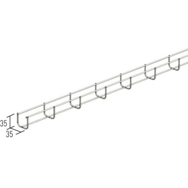 Couvercle CP pour chemins de câbles Télex-rail fil TXF35 - finition Inox 316L - Page 24