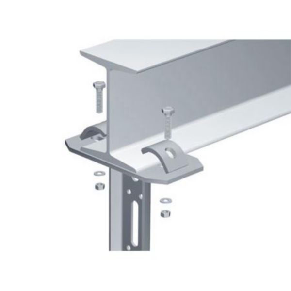 Cale de fixation CFU - pour pose sur profil métallique - charge 850daN - finition Inox 316L