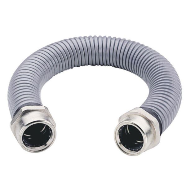 Raccord rapide tube vers tube Ø25mm et longueur 370mm