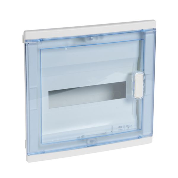 Coffret encastrement porte transp.