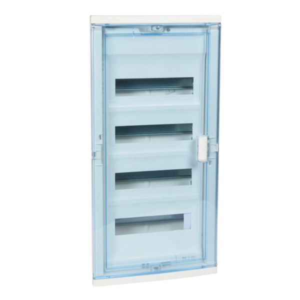 Coffret encastrement porte transp.