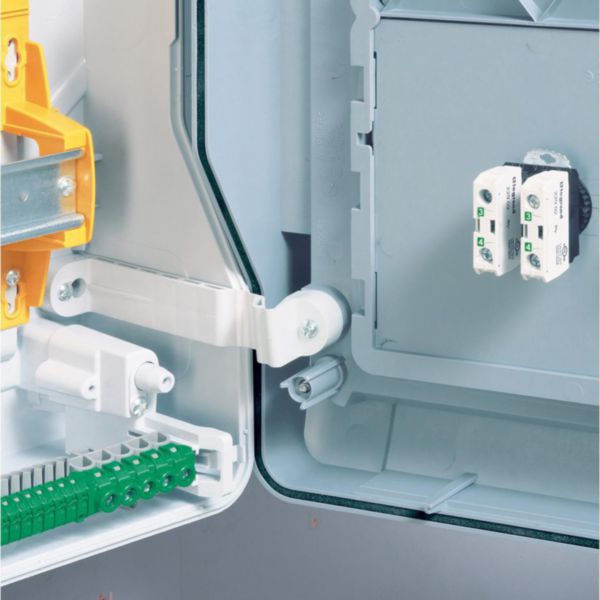 Jeu de 2 charnières pour coffrets étanches Plexo³