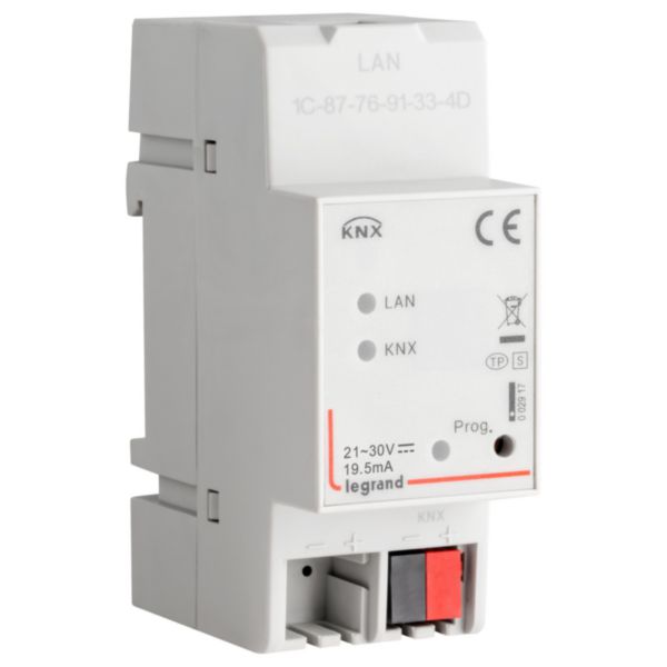 Routeur modulaire IP KNX - 2 modules DIN