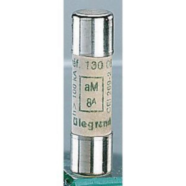 Cartouche industrielle cylindrique typeaM 10x38mm sans voyant - 6A