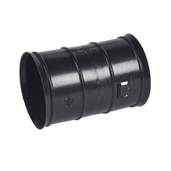 Manchon noir IP54 pour conduit tube pour canalisation Ø90mm