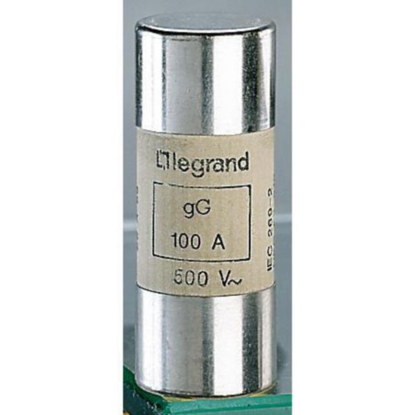 Cartouche industrielle cylindrique typegG 22x58mm sans percuteur - 100A