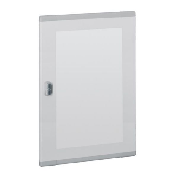 Porte plate vitrée pour coffret et armoire XL³400 et XL³160 hauteur 900mm