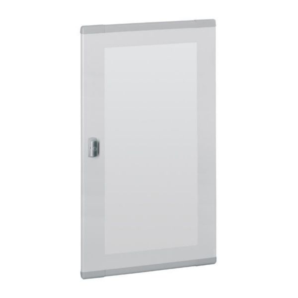 Porte plate vitrée pour coffret et armoire XL³400 et XL³160 hauteur 1050mm