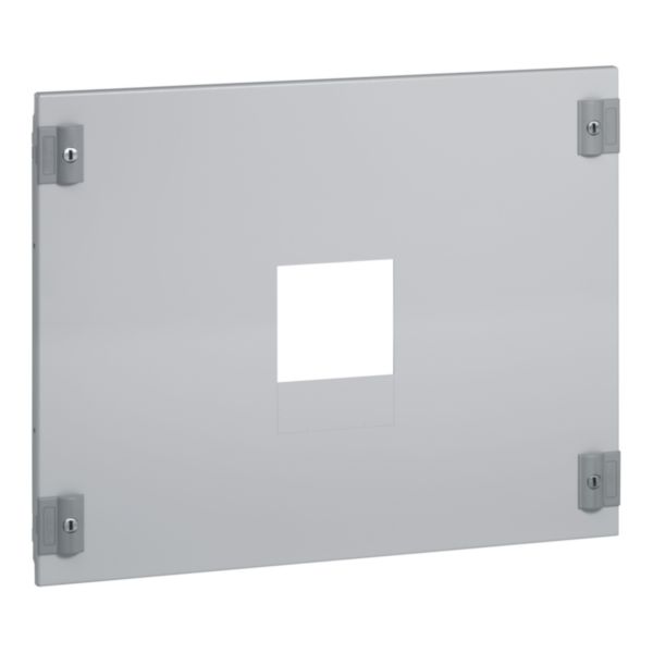 Plastron métal 1/4 tour pour 1 à 2 DPX250 ou DPX³630 ou avec différentiel en verticale dans XL³400 - hauteur 600mm