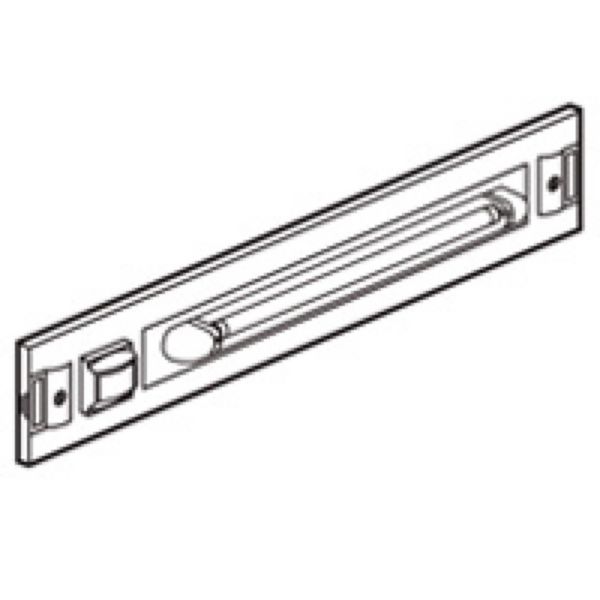 Kit d'éclairage avec plastron pour montage dans XL³400